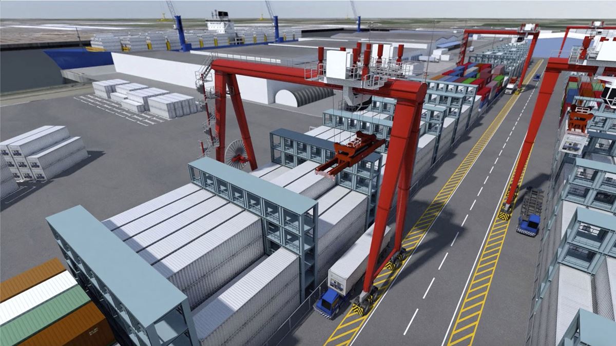 Delivering automated terminal operations for Kloosterboer | Royal ...